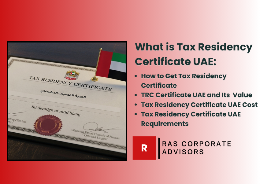 Tax Residency Certificate UAE – Complete 2025 Guide for Individuals and Companies