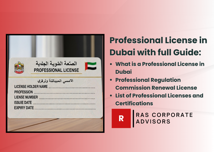 Professional License in Dubai: Everything You Need to Know in 2025